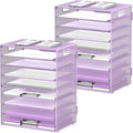 DALTACK 9-Tier Paper Letter Tray Desk Organizer
