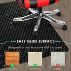 Vicwe Office Chair Mat for Hard Floor, Easy Glide for Chairs - Image 3