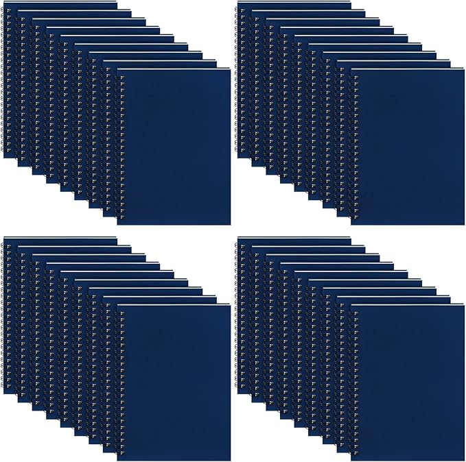 Yahenda 36 Pcs Spiral Notebook Bulk A5 Journal Lined 8.3'' x 5.5'' Writing by Yahenda