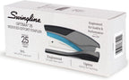 Swingline Stapler, 25 Sheet Capacity, Optima 25, Jam Free, Reduced Effort, Soft Grip, Blue and Gray (66404) (Pack of 6)