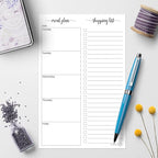 321Done Meal Planning Notepad, Made in USA, M-F Weekly Menu Planner & Grocery - Image 3