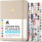 Clever Fox Planner 2nd Edition – Colorful Weekly & Monthly Goal Planner by CleverFox