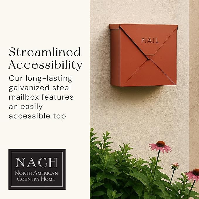 NACH Mailboxes for Outside Wall Mount, Waterproof Mailboxes for Outside - Image 3
