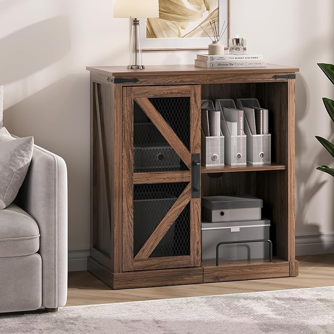 JOINICE, Printer Stand with Storage, File Cabinet with Socket and USB Charging - Image 7