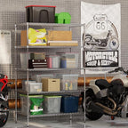 Regal Altair 24" Deep x 48" Wide x 74" Height Wire Shelving Kit | 5-Tier | NSF - Image 5