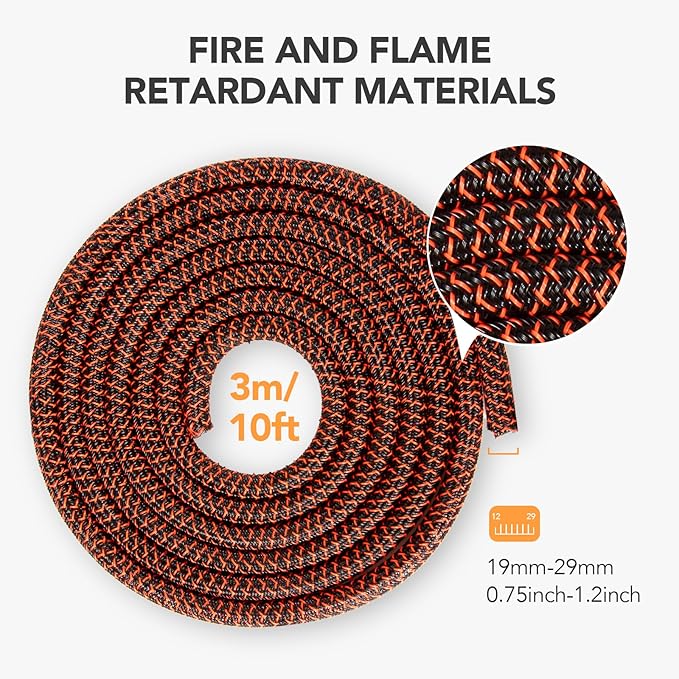 AGPTEK Cable Sleeve Cover, 10ft - Image 7