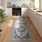 Rugcomf Vintage Medallion Kitchen Runner 2'x6' by Rugcomf