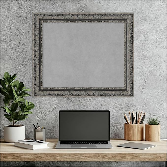 Amanti Art Black Framed Magnetic Board 20x24 Small Vision Board - Image 7