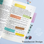 ELII 500 PCS Tabs 2 Inch Book Tabs Sticky Index Tabs, File Tabs Self Adhesive - Image 6