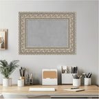 Amanti Art Silver Framed Magnetic Board 19x25 Small Vision Board - Image 5