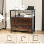 Edbuosy 27 inch Wide Night Stand - Image 4
