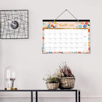 Calendar 2026-2027 - Desk Calendar 2026-2027 | 18-Month Desk/Wall Calendar, Jul. 2026 - Dec. 2027, 16.8" x 12", Desk calendar with Corner Protectors, Ruled Blocks