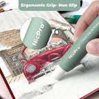 Nicpro 6 Pack Rotary Retractable Erasers, Soft TPE Twist Erasers in Cute - Image 4
