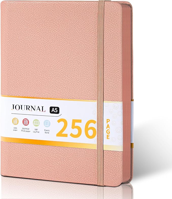 CAGIE Textured Hardcover Lined Journal by CAGIE