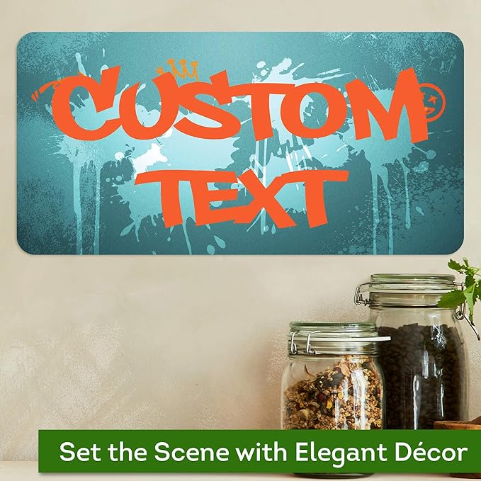 Custom Sign, Custom Street Sign, 11 Font Colors, 13 Font Styles, 4 Hole Options - Image 4