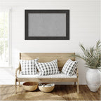Amanti Art Black Framed Magnetic Board 25x37 Large Vision Board - Image 6