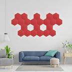 Hexagonal Acoustic Panels-12 Pack High-Density Sound Absorbing Panels - Image 5
