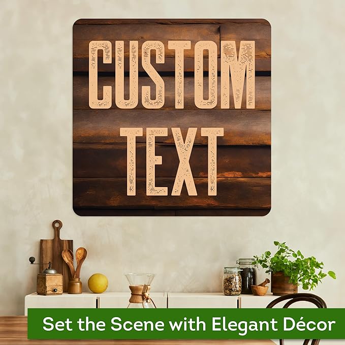 Custom Sign, Custom Street Sign, 11 Font Colors, 13 Font Styles, 4 Hole Options - Image 4