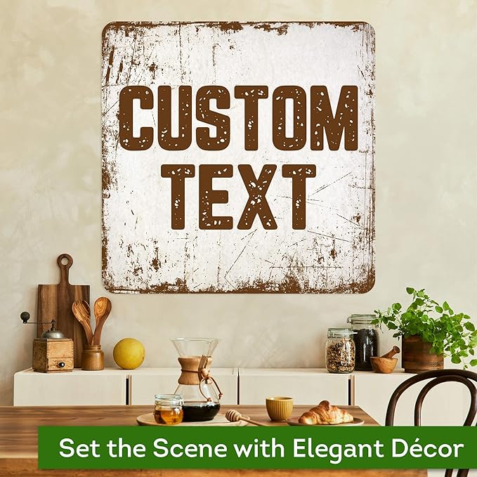 Custom Sign, Custom Street Sign, 11 Font Colors, 13 Font Styles, 4 Hole Options - Image 4