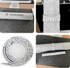 DAWNTREES Felt Desk Pad, Large Keyboard Mat, Wool Desk Mat, Extra Large Felt - Image 7