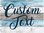 Custom Sign, Custom Street Sign, 11 Font Colors, 13 Font Styles, 4 Hole Options by MySignCenter