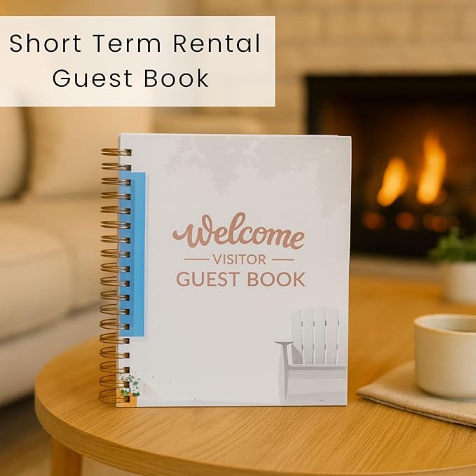Paper 'n Such Guest Book for Rental House - Image 3