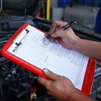 Think2Master Red Plastic Storage Clipboard. | 25% Heavier & Sturdier| Heavy - Image 6