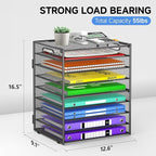 Cawukege 9 Tier Paper Organizer - Image 7