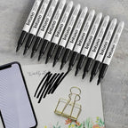INTUNO Dry Erase Markers, Fine tip, Presentation - Image 4