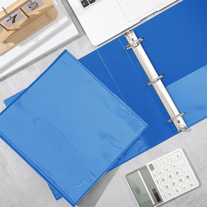 Henoyso 12 Pcs 3 Ring 2 Inch Binders Fits 8.5 x 11 Inch Letter Size Paper - Image 5