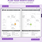 Clever Fox Dated Planner 2026-2027 – Weekly Life Planner Notebook - Image 7