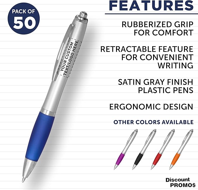 DISCOUNT PROMOS Personalized Ballpoint Pens - Image 2
