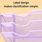 Kuntine.B Wall File Organizer Office Hanging Magazine Holder Wall File Organizer - Image 5