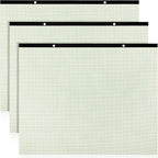 Fainne 3 Pcs Large Engineering Graph Paper Grid Graph Paper Pad Giant Drafting by Fainne