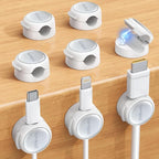 Magnetic Cable Clips Cord Organizer by Lamicall