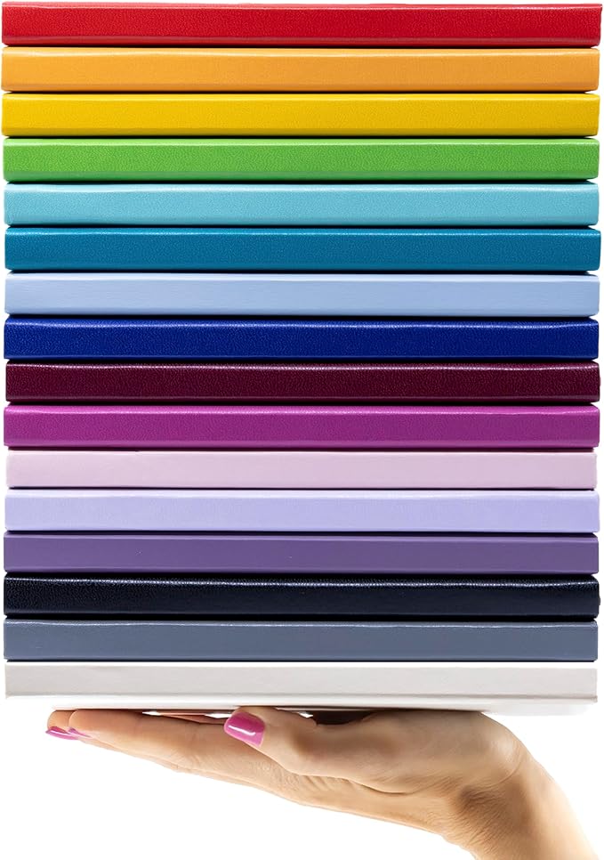 PAPERAGE Lined Journal Notebook, 3 Pack, 160 Pages, Medium 5.6 in x 8 in - Image 8