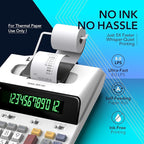 CATIGA 12 Digit Thermal Printing Calculator - Image 2