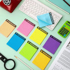 Eaasty Phone Message Pad Phone Message Sticky Notes 4 x 3. 4 Inch Bright Color - Image 5