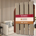 Avana Acoustic Wood Wall Panels – 94.4 x 12.6 Inch White Oak Acoustic Panels 4 by AvanaHome