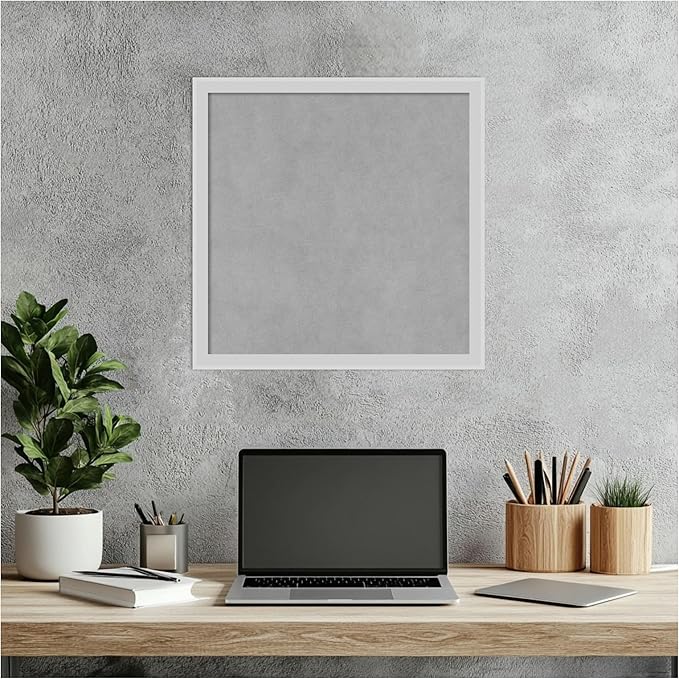 Amanti Art Silver Framed Magnetic Board 17x17 Small Vision Board - Image 6