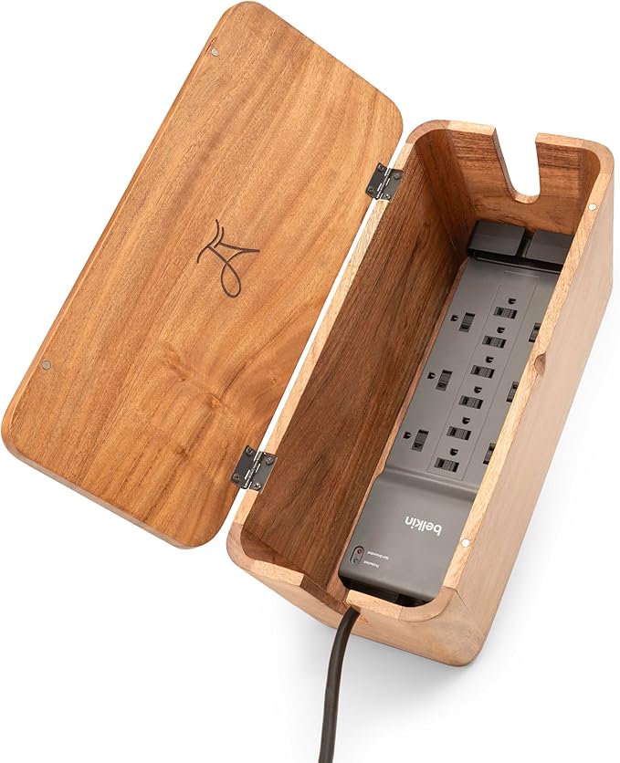 Large Cable Management Box by LuxeDesigns