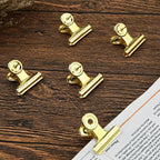 30 Pieces Push Pins Clips Gold Thumb Tacks - Image 5