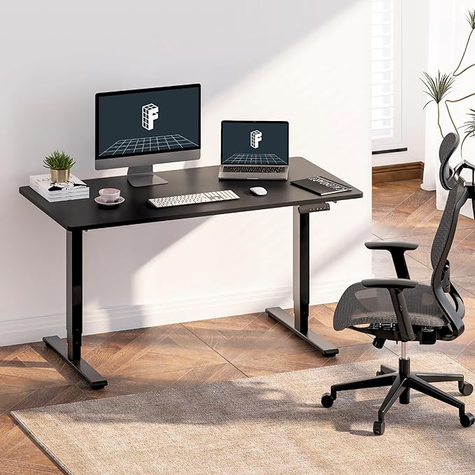 FLEXISPOT E6 3-Stage Dual Motor Electric Standing Desk 48 x 24 Sit Stand Up Desk - Image 2