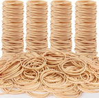 Rubber Bands Office Supplie 1100Pcs Size #16 Rubberbands Light Brown Elastics by Unknown