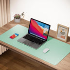Boutilon Leather Desk Pad Protector, Non-Slip Mouse Pad, Laptop Desk Pad - Image 2