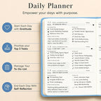 2026 Planner, Daily Journal & Gratitude Journal All-In-One - Image 3