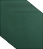100 Sheets Dark Green Cardstock 8.5 x 11 Scrapbooking Paper, 75lb Heavyweight by Guakicae