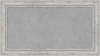 Amanti Art Silver Framed Magnetic Board 15x27 Small Vision Board by AmantiArt