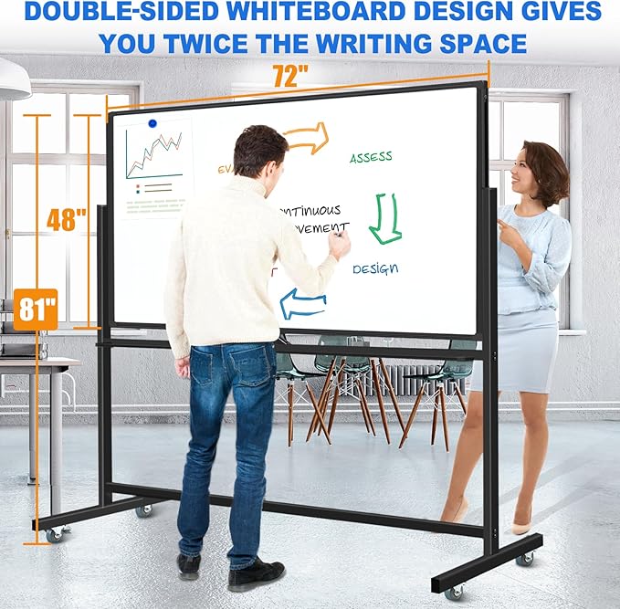Max-officoo Large Dry Erase White Board - Image 5