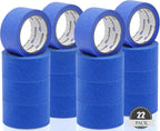 Oleitodh 22 Rolls Blue Painters Tape Bulk 2 inch x 55 Yards, Painters Masking